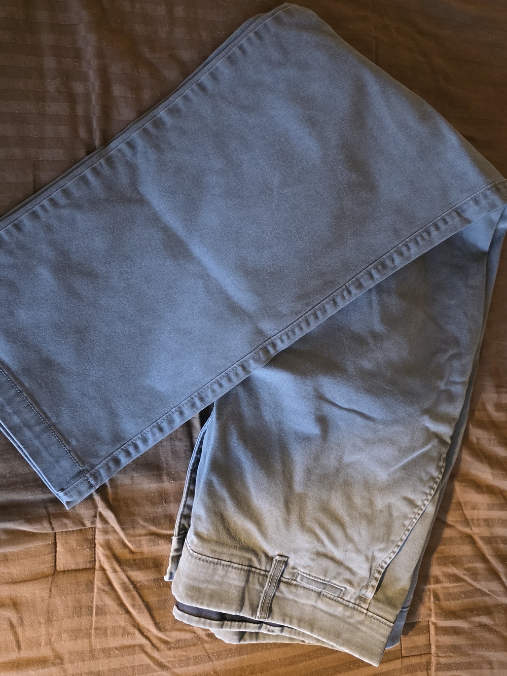 Sonoma Men's Chinos in Blue and Tan